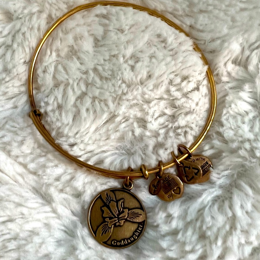 Alex and Ani God daughter bangle bracelet